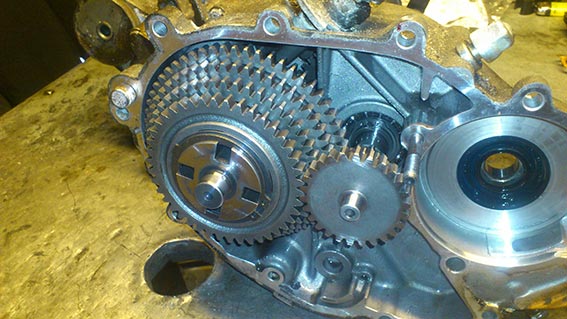 ape50 gearkasse med 4 gear