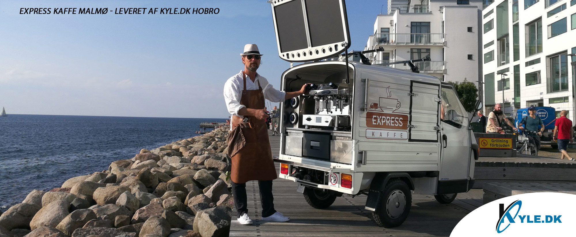 Kaffevogn ape 50 coffee ape Malmø