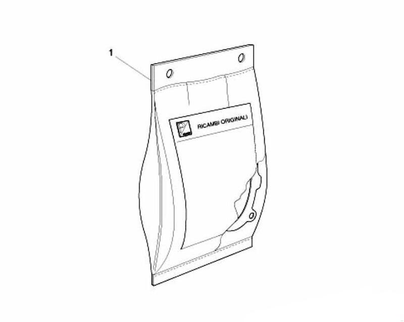 Splittegning Motorpakninger Ape 50