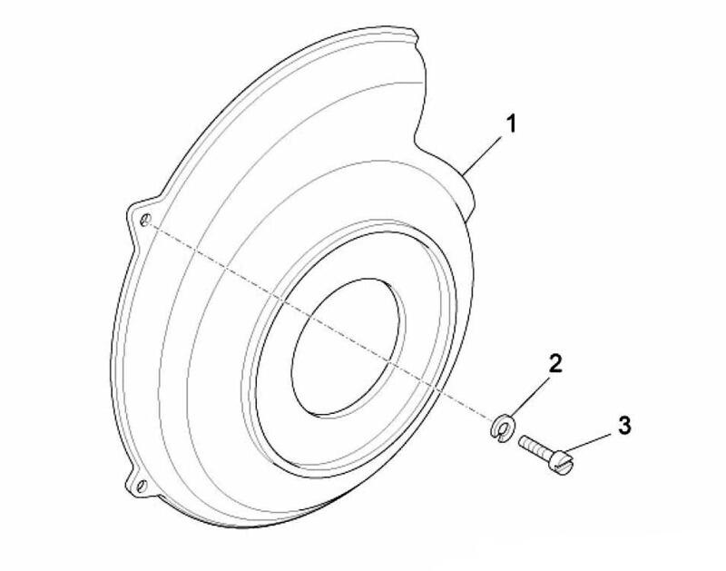 Splittegning Blæserdæksel Ape 50