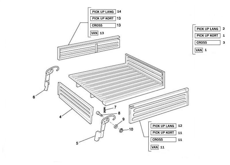 Splittegning Åben Lad Ape 50