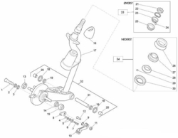 Forgaffel - Kronrørslejer