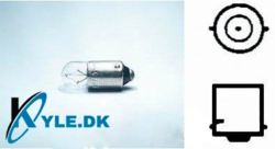 Baglyspære 12V 4W Ape 50