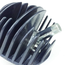 Stempelstop monteret i topstykke