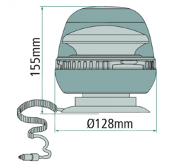 LED Rotorblink til ape 50