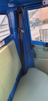 Rullesele monteret i Ape 50