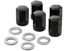 Møtrikker og nord-lock skiver til 11 tommer alu fælg