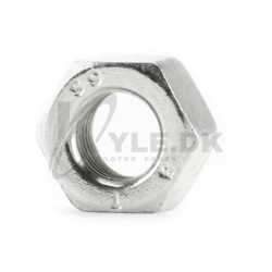 Møtrik til krumtap svinghjuls side