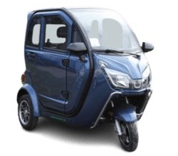 Kabinescooter Bach Delux 26 Metallic dark blue