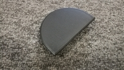 Dæksel ved dørhængsel Bach kabinescooter G3