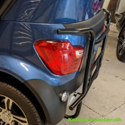 Metal kofanger beskyttelse for + bag til Bach kabinescooter