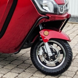 Metal kofanger beskyttelse for + bag til Bach kabinescooter