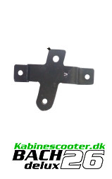 Venstre metalbeslag forhjul Bach Kabinescooter G4