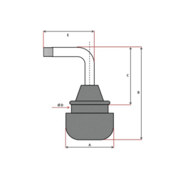 Ventil Bach Kabinescooter G4