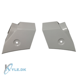 Hvid sidedele til Kofanger front - Bach Kabinescooter G4