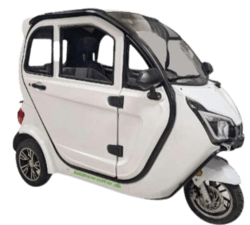 Kabinescooter Bach 45 - Silk white - 45km/t