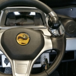 Styreknop til rattet