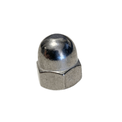 Topmøtrik M8 rustfri