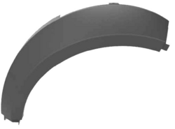 Højre hjulskærm Sort City Spirit