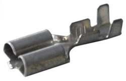 Kabelsko hun fortinnet, 6.3 mm 0,5-2.0 mm²