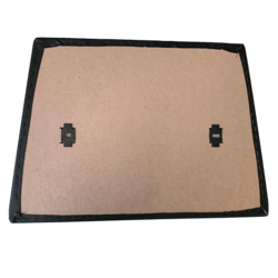 Ryglæn til Ape50 E4 - Sort