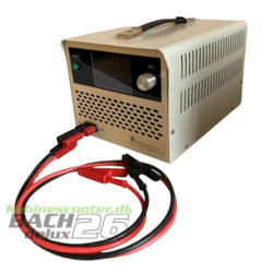 F1288-20 Batteritester set fra siden