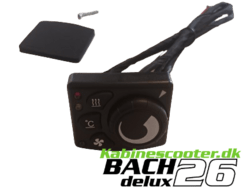 Hekter -  Kontrolpanel med dreje knap.