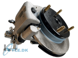 Komplet kaliber med hjulnav bagerst venstre side City Spirit