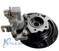 Komplet kaliber med hjulnav bagerst højre side City Spirit