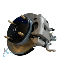 Komplet kaliber med hjulnav bagerst højre side City Spirit