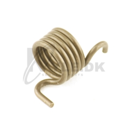 Fjeder til koblingsaksel