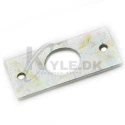 Plade til håndtag ved bagklap