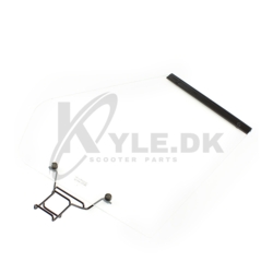 Vindue venstre siderude Ape50 E2 kpl