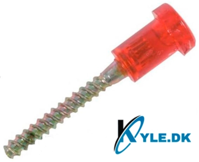 Skrue til baglygteglas Ape 50