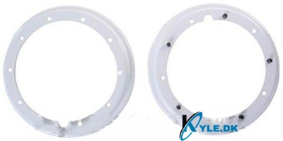 Piaggio Ape 50 fælg kpl hvid