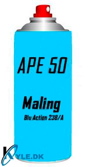 Spray maling til Ape 50