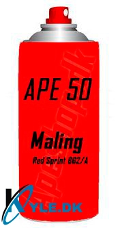 Spray maling til ape 50
