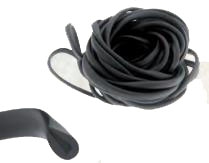 Gummi profil B5xH8mm