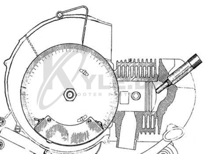 Tændings måleskive PINASCO til APE 50