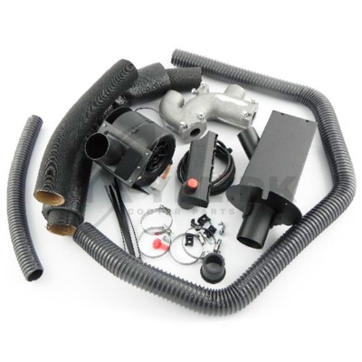 Varmeanlæg til Piaggio APE 50 original udstødning