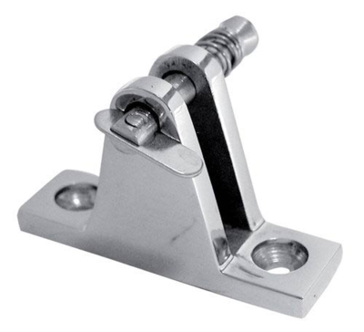 Halterung für Motorhauben-Gabelabdeckung mit Scharnierschloss