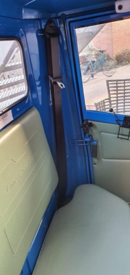 Rullesele monteret i Ape 50