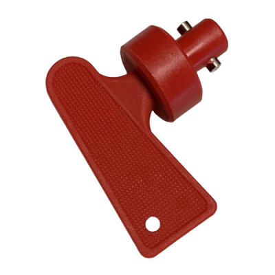 Nøgle 11 mm, 2 split, til hovedafbryder.