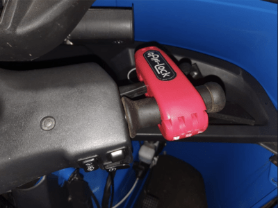 Bremselås til kabinescooter