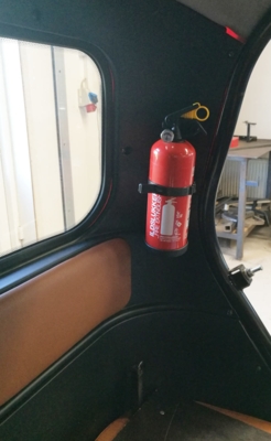 Pulverslukker til Bach Delux 26