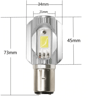 LED forlygtepære til Bach Kabinescooter G4