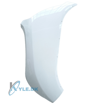 Hvid venstre forskærm til Bach Kabinescooter G4