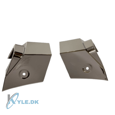 Chrome sidedele til Kofanger front - Bach Kabinescooter G4