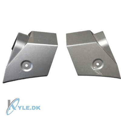 Grå sidedele til Kofanger front - Bach Kabinescooter G4