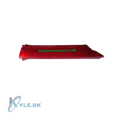 Venstre bundpanel til Bach Kabinescooter G4 - Metallic Mørk Rød